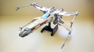 LEGO 真•XWing战机动手玩 10240 [upl. by Atnauqahs487]