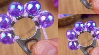 You wont believe what I made from a can lid  dıy kendin yap videolari crochet craft [upl. by Wesa949]