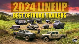 Our 2024 Best OffRoad Trailers walk around tour ROA offroad 2023 LINEUP [upl. by Omrelliug]