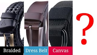 7 Types of Belts For Men amp 3 Belts To Avoid  BEST Belts For Men  Belt Fashion  Just Mens Fashion [upl. by Elspeth306]