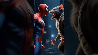 quotIncredible fusion of Spider man and rat 🐁 hybridquotaicreation ytshortsshortsfeedspidermanforyou [upl. by Massie]