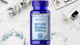 Biotin by Puritans Pride  PuritansPrideph [upl. by Eet]