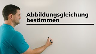 Abbildungsgleichung bestimmen Affine Abbildungen Lineare Algebra Mathe by Daniel Jung [upl. by Hime]