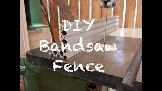 DIY Bandsaw Fence [upl. by Phina]