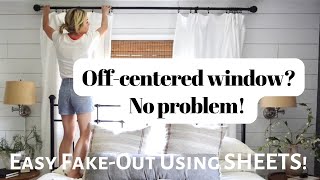 Easy Fakeout Solution For Offcentered Window [upl. by Sidoeht]