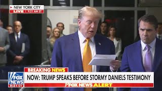 Trump CRUMBLES on day of Stormy Daniels testimony [upl. by Anol]