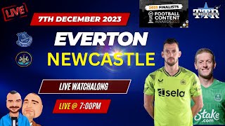 Everton v Newcastle United  Live Watchalong [upl. by Chere183]