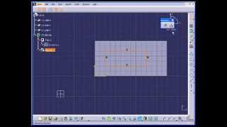 Catia tutorial 19 Positioned Sketch [upl. by Valer]