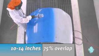 Standox® Standoblue Waterborne Painter Tip  15 Application Process USA [upl. by Airdnoed]