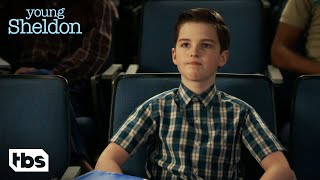 Sheldon’s Philosophy Professor Makes him Question Everything Clip  Young Sheldon  TBS [upl. by Chader]