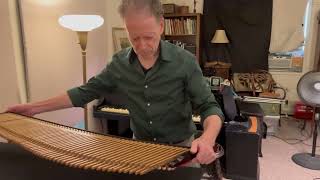 Tuning an 1860 Steinway square grand piano overview by Joseph Charles [upl. by Raclima]