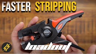 The FASTEST way to cut and strip panel wire Knipex PreciStrip [upl. by Vogel]