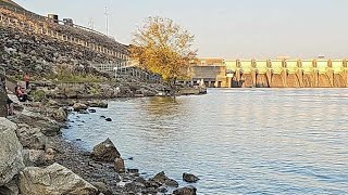 Lets do some Dam Fishing Tennesseeriver Dam Tennessee Skipjack Catfishing Fishing [upl. by Gavrilla]