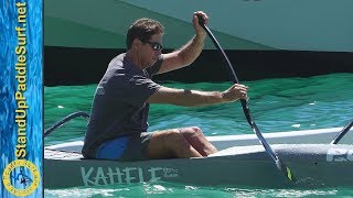 John Puakea Teaches Canoe Paddling Technique The Catch  Part 1 [upl. by Thorley109]