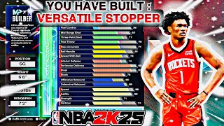 HOW TO MAKE THE BEST VERSATILE STOPPER ON 2K25 amenthompson [upl. by Enitnatsnoc]