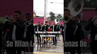 Se Rifan Las Trompetonas De Banda La Huesera musicadeviento banda musicadebanda shorts [upl. by Brena]