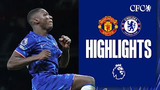 Man United 11 Chelsea  CAICEDO volley levels it at Old Trafford  HIGHLIGHTS  PL 2425 [upl. by Shig]