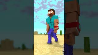 Zombie Becomes Herobrine in Thors Hammer Challenge ⌚⚡Part 2 Transform Watch [upl. by Notsruht]