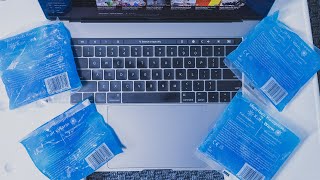 Optimizing MacBook Pro Overheating Using Ice Pack Cooling and Other Tips to Restore Performance [upl. by Jeroma]