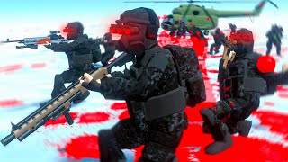 RAVENFIELD  Massive NPC Wars Active Ragdoll Physics 300 Bots Battle 4 [upl. by Oria]