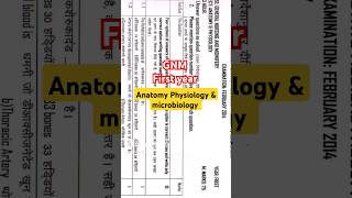 upgnm exam anatomy physiology and microbiology paper shorts by virendra sir [upl. by Leia]