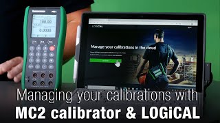 Managing calibrations with a Beamex MC2 calibrator and calibration software LOGiCAL [upl. by Cirenoj735]