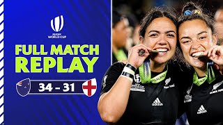 The GREATEST final EVER  New Zealand v England  Rugby World Cup 2021 [upl. by Mulloy3]