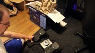 Unboxing Saitek x52 Pro Rudder Pedals and remove the center detent [upl. by Jessabell]