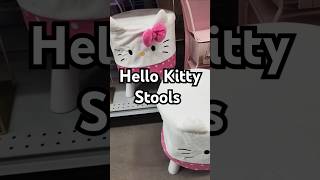 Hello Kitty Fuzzy Stools 😻 hellokitty mymelody sanrio homegoods kawaii shorts [upl. by Siloum]