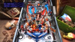 Pinball FX2  Civil War  113 mil  Ironmans side [upl. by Ekaterina]