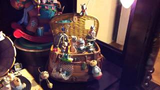 Enesco Music Box Mice Gone Fishing [upl. by Utimer]