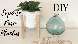 Suporte para plantas em madeira  muito fácil  diy  katherinne Ribeiro [upl. by Silber20]