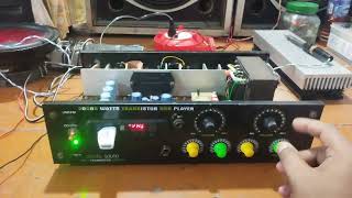 STK 459 Amplifier Repairing amp Sound Test VideoFor Amplifier Modifications Contact  6295756865 [upl. by Sink760]