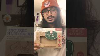 Minute Review Hormel Natural Choice  Uncured Hard Salami [upl. by Rabbi]