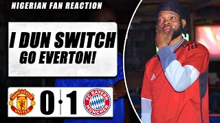 MANCHESTER UNITED 01 BAYERN MUNICH  Festus  NIGERIAN FAN REACTION  CHAMPIONS LEAGUE 202324 [upl. by Ettenajna]