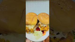 Zinger burger homemadefood burgerrecipe viralshorts [upl. by Noremac]