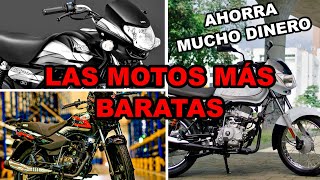 MOTOS BARATAS PARA ESTUDIANTES Y DOMICILIARIOS LAS MEJORES [upl. by Myrah]