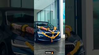 PREMIUM DELIVERY OF SKODA SLAVIA🎉💸ll viralvideo luxurycar skoda [upl. by Nlyak]