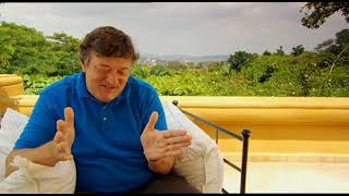 Blackadder Interview Stephen Fry in Africa [upl. by Nahbois650]