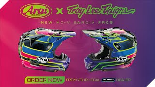 Justin Barcia and Troy Lee Arai Helmet Design [upl. by Thompson]