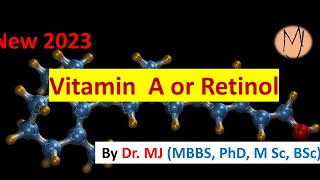 Vitamin A or Retinol functions deficiencies overdose diagnosis new 2023 DoctorTutors [upl. by Shirl]