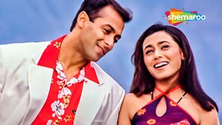 Dekhne Waalon Ne  Lyrical  Salman Khan  Rani  Chori Chori Chupke Chupke 2001 [upl. by Sonnnie]