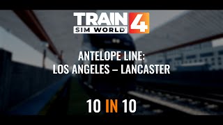 10 Things To Know About the Antelope Line  Train Sim World 4 [upl. by Enitsrik]