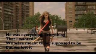 Avril Lavigne  My Happy Ending with lyrics [upl. by Enawd]