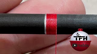 Rod Building Basics Part 2  Basic Trim Bands [upl. by Atinna]