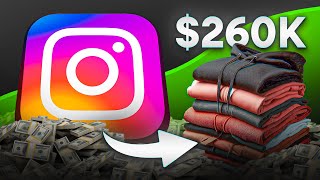 This INSTAGRAM Account Made 260K in 24 Hours with Print on Demand [upl. by Aneeroc]