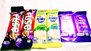 Cadbury Fuse vs Milky Bar vs Dairy Milk [upl. by Adekan369]