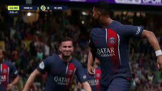 FC 24  Paris SaintGermain  RC Lens  Ligue 1  20242025 [upl. by Glenden]