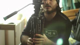 Best cheap fluid head video tripod £80  Velbon DV7000 review [upl. by Landel]