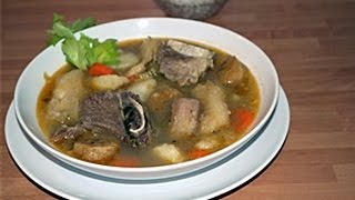 Sopa de carne de res  Caldo de res [upl. by Daisy349]